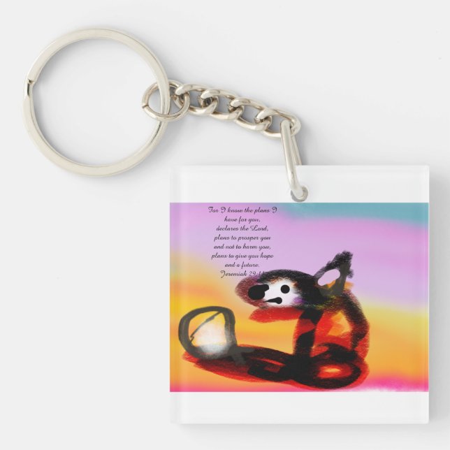 Llavero jesus plan  (Frente)