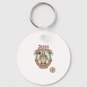 Llavero Jesús Reloj de Arena Paciencia Jesús Reloj de Aren