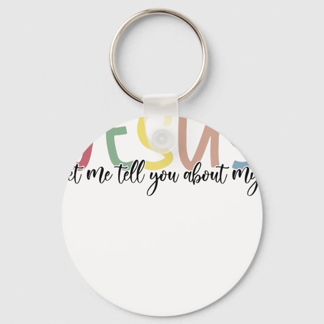 Llavero jesús, retro, vintage (Anverso)