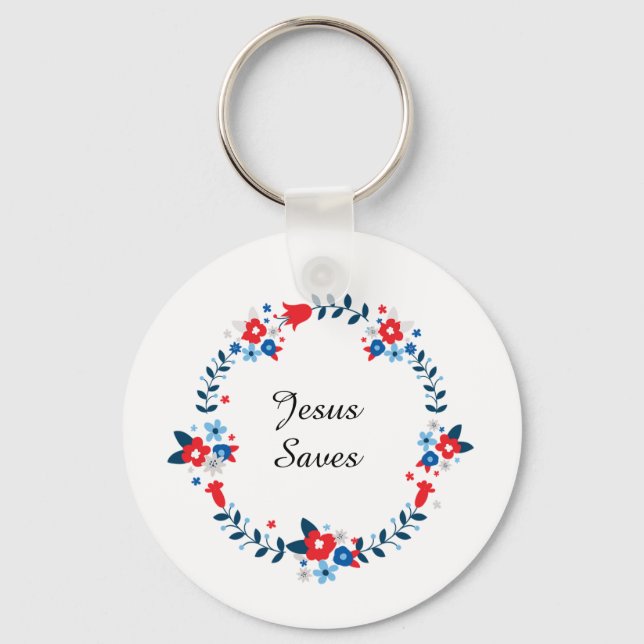 Llavero Jesús salva (Anverso)