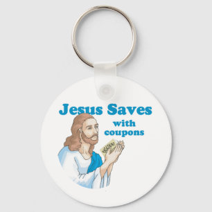 Llavero Jesús salva con cupones