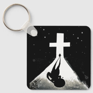 Llavero Jesús salva la cadena de versos bibliográficos