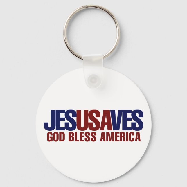 Llavero Jesus Saves (Anverso)