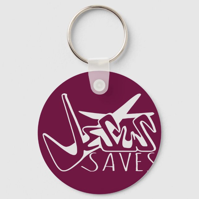 LLAVERO JESUS SAVES GRAFFITI  (Anverso)