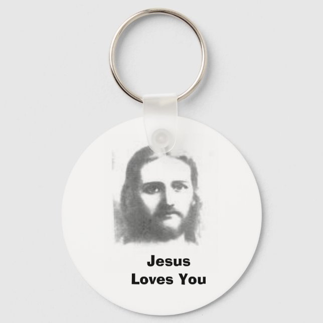 Llavero Jesús te ama (Anverso)