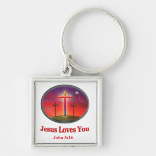 Llavero jesus te ama