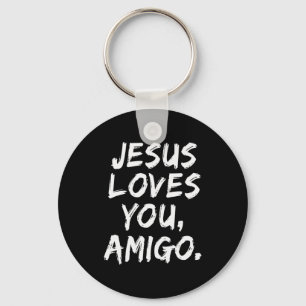 Llavero Jesús te ama amigo creyente cristiano fe Dios