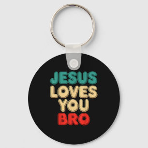 Llavero Jesús Te Ama Hermano Fe Cristiana Humor Religioso