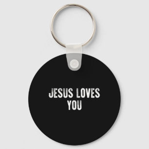 Llavero Jesús Te Ama La Fe Religiosa Cristiana Para Los Ho