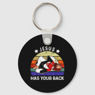 Llavero Jesús Tiene Tu Espalda Jiu Jitsu Grappling vs Diab