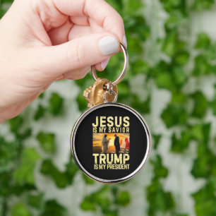 Llavero Jesús Trump - Jesús Es Mi Señor Salvador