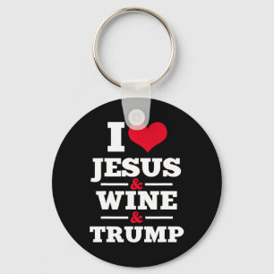 Llavero Jesus Wine Trump Religiosa Cristiana Fe Madre Gif