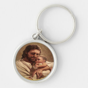 Llavero Jesús y niño
