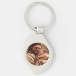Llavero Jesús y niño