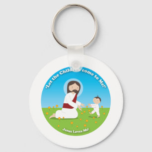 Llavero Jesús y niño