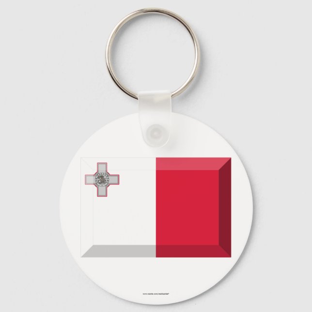 Llavero Jewel de la bandera de Malta (Anverso)