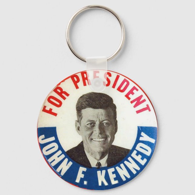 Llavero JFK para presidente - Keychain (Anverso)