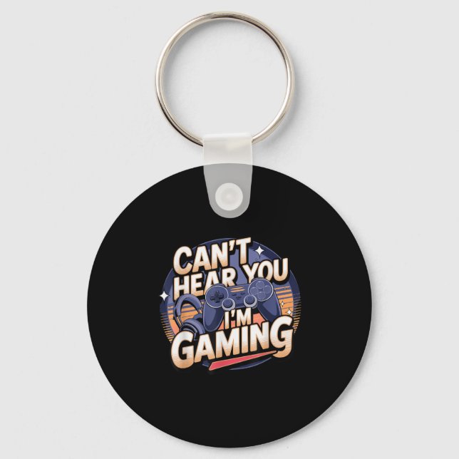 Llavero Jimino Uni-adult Gaming - Can't Hear You I'm Gamin (Anverso)