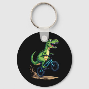 Llavero Jinete De Bicicleta Bmx Dinosaurio Montar Biciclet