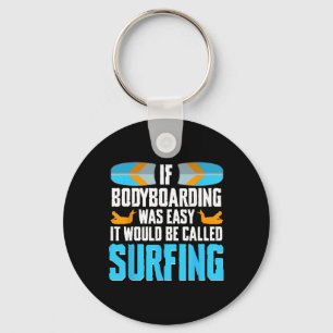 Llavero Jinete de bodyboarding y bodyboarder de surf
