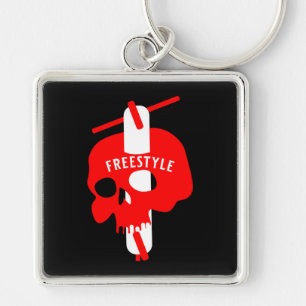 Llavero Jinete de Patinete de Trucos