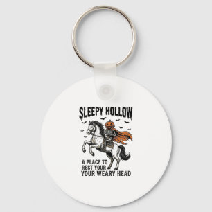 Llavero Jinete sin Cabeza de Sleepy Hollow Vintage Hallowe