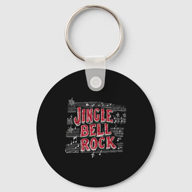 Llavero Jingle Bell Rock Christmas Music Band Xmas Party P (Anverso)