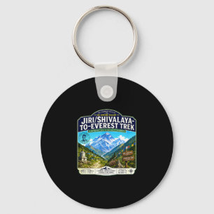Llavero Jiri shivalaya a trekking vintage de everest monta