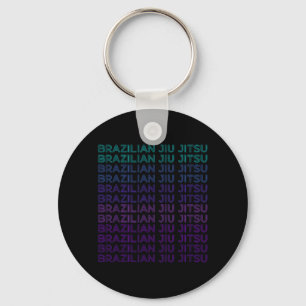 Llavero Jiu Jitsu Brasileño BJJ Retro