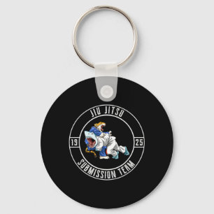 Llavero Jiu Jitsu Brasileño Grappling - Tiburón de Jiu Jit