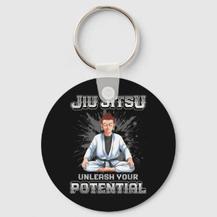 Llavero Jiu Jitsu Brasileño MMA y Grappling BJJ Buda
