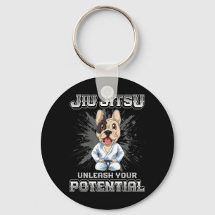 Llavero Jiu Jitsu Brasileño MMA y Grappling BJJ Bulldog