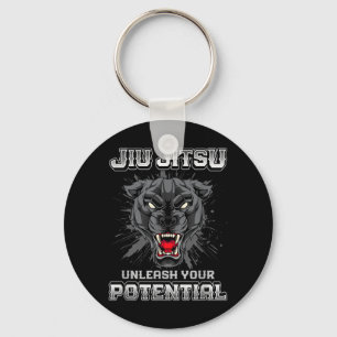 Llavero Jiu Jitsu Brasileño MMA y Grappling BJJ Panther