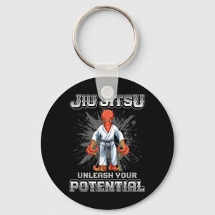 Llavero Jiu Jitsu Brasileño MMA y Grappling BJJ Pulpo
