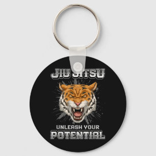 Llavero Jiu Jitsu Brasileño MMA y Grappling BJJ Tigre