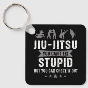 Llavero Jiu Jitsu brasileño No Puede Arreglar Estúpido Per