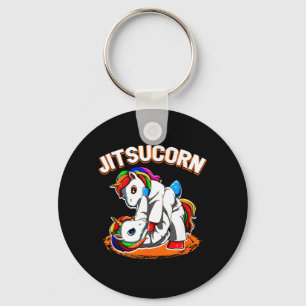 Llavero Jiu Jitsu Brasileño Unicornio Defensa Personal Jud