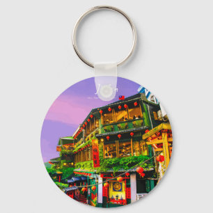 Llavero Jiufen, Taiwán - Antigua Casa de Té