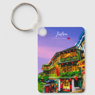 Llavero Jiufen, Taiwán - Clásica Casa de Té Antigua