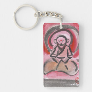 Llavero Jizo, la cadena clave de los meditados monjes