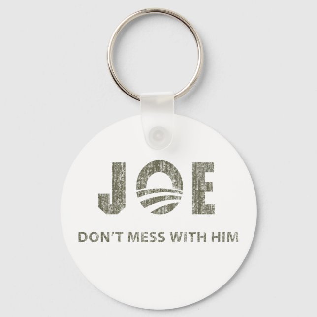 Llavero Joe Biden - Nadie se mete con él (Anverso)