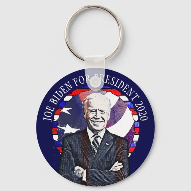 Llavero Joe Biden para las elecciones presidenciales 2020  (Anverso)