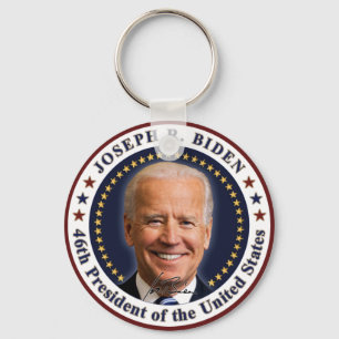 Llavero Joe Biden Presidente Día de la Inauguración Souver