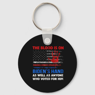 Llavero Joe Biden Tiene Sangre En Sus Manos, Trae Anti Bid