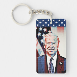 Llavero Joe Biden Vicepresidente de la cadena de claves de