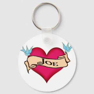 Llavero Joe - Camisetas y regalos del Personalizado Heart 