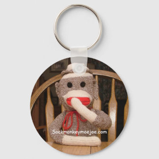 Llavero Joe Sock Monkey Keychain
