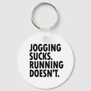 Llavero Jogging Sucks. Correr no.