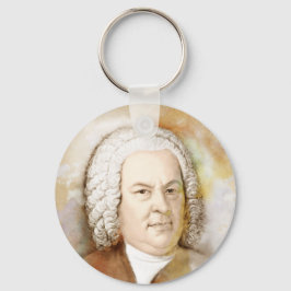 Llavero Johann Sebastian Bach Portrait en beige