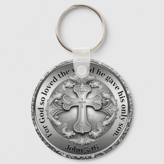 Llavero John 3:16 Keychain (Anverso)
